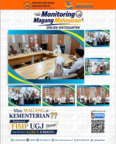 Monitoring Magang Mahasiswa Dirjen DIKTISAINTEK
